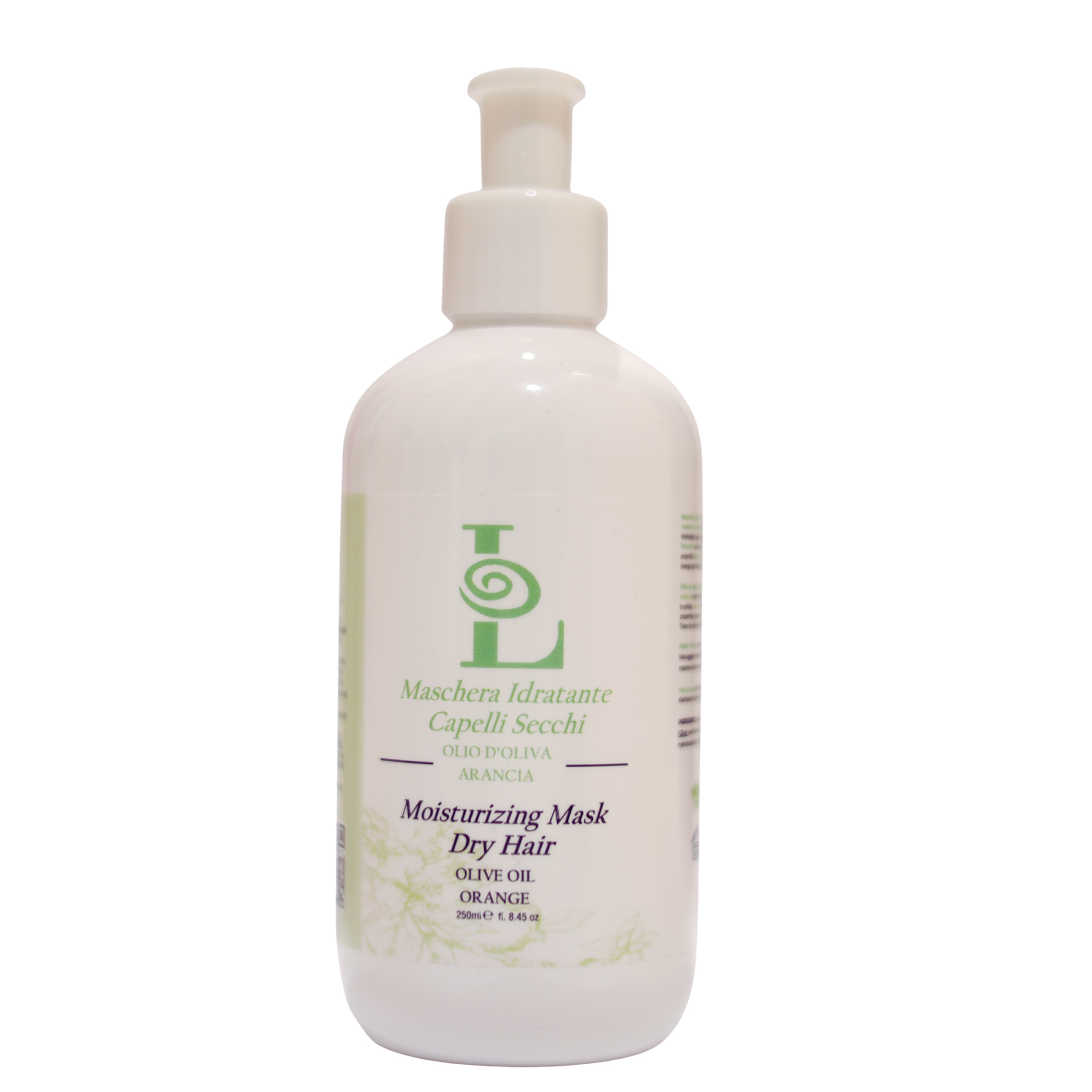 Maschera Capelli Secchi Olio oliva